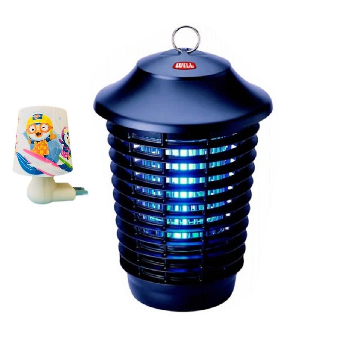 [HCM]Đèn Bắt muỗi Đại Sinh DS-DU15 (đen) Tặng 1 đèn ngủ cảm ứng ánh sáng hình ly