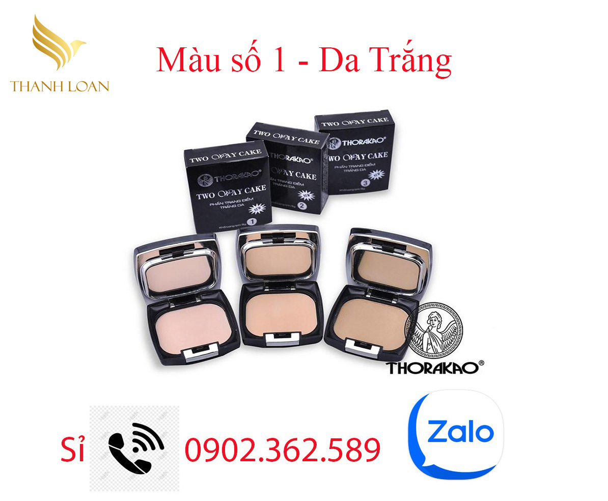 Phấn Trang Điểm Trắng Da Thorakao - 9g - Màu 1 - Thanh Loan