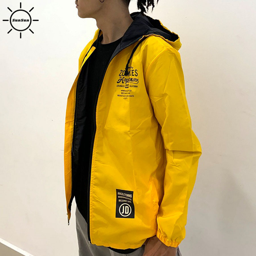 Áo khoác dù màu đỏ nam nữ SS720 shop Sunsun chuyên áo khoác unisex giá rẻ