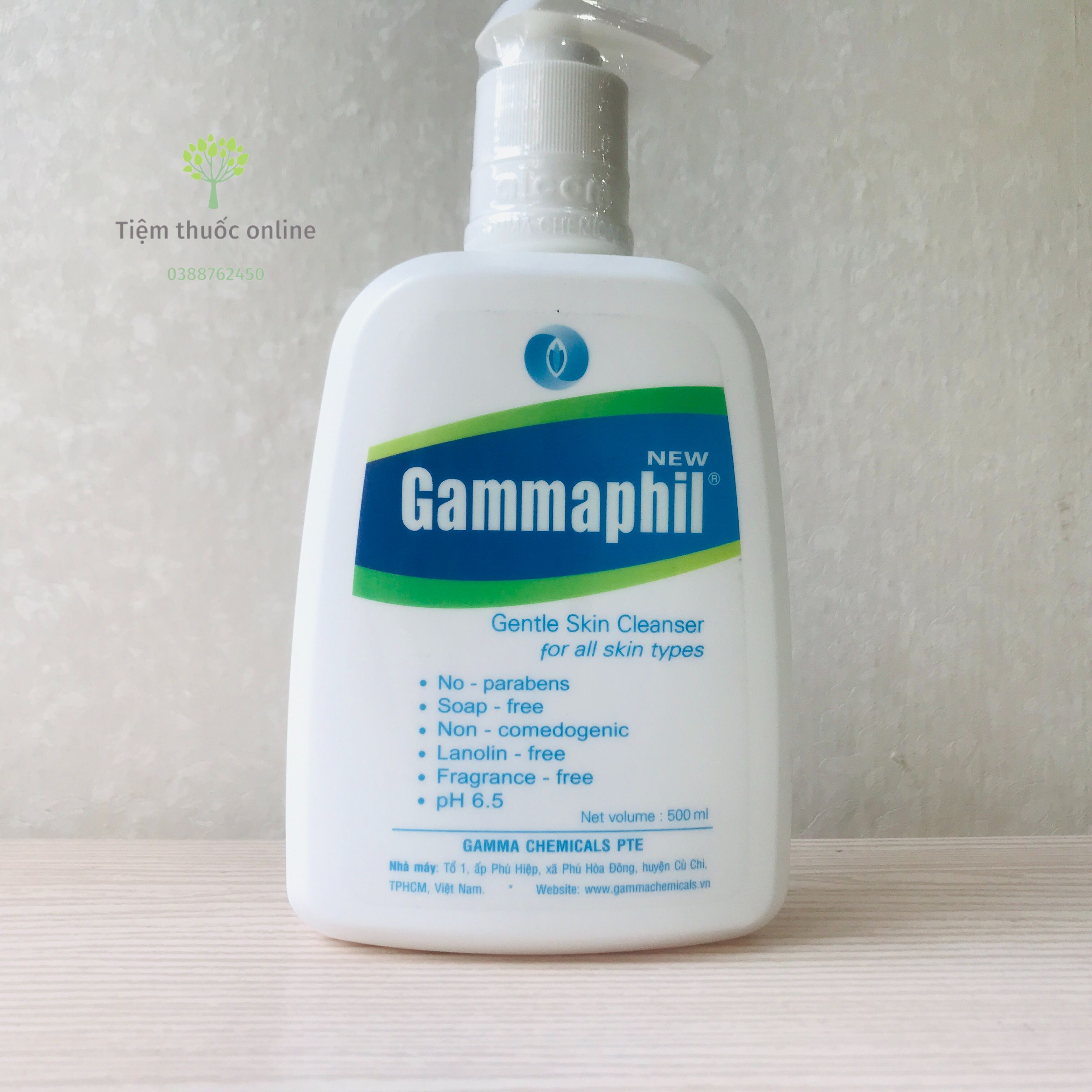 Gammaphil sữa rửa mặt 500ml