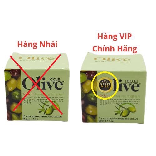 [HCM][Phiên bản 2021] Kem Olive Korea VIP - Dưỡng Trắng Da & Mờ Thâm Nám