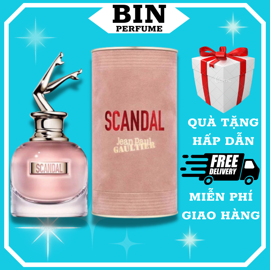 Nước Hoa Đôi Chân Dài Nữ So ScanDal dung tích 80ml