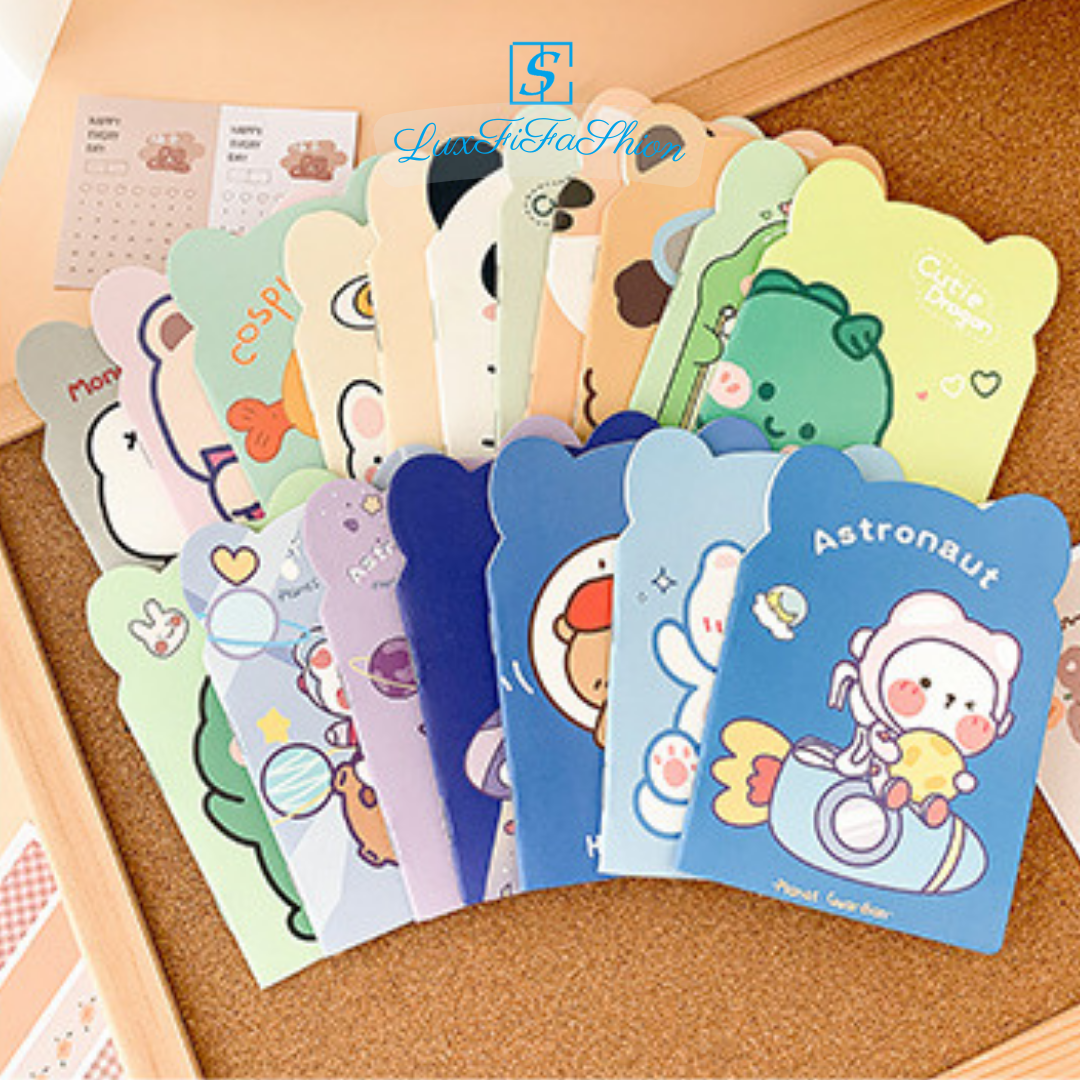 Sổ tay mini cute giá rẻ, sổ tay ghi chép dễ thương LuxST1