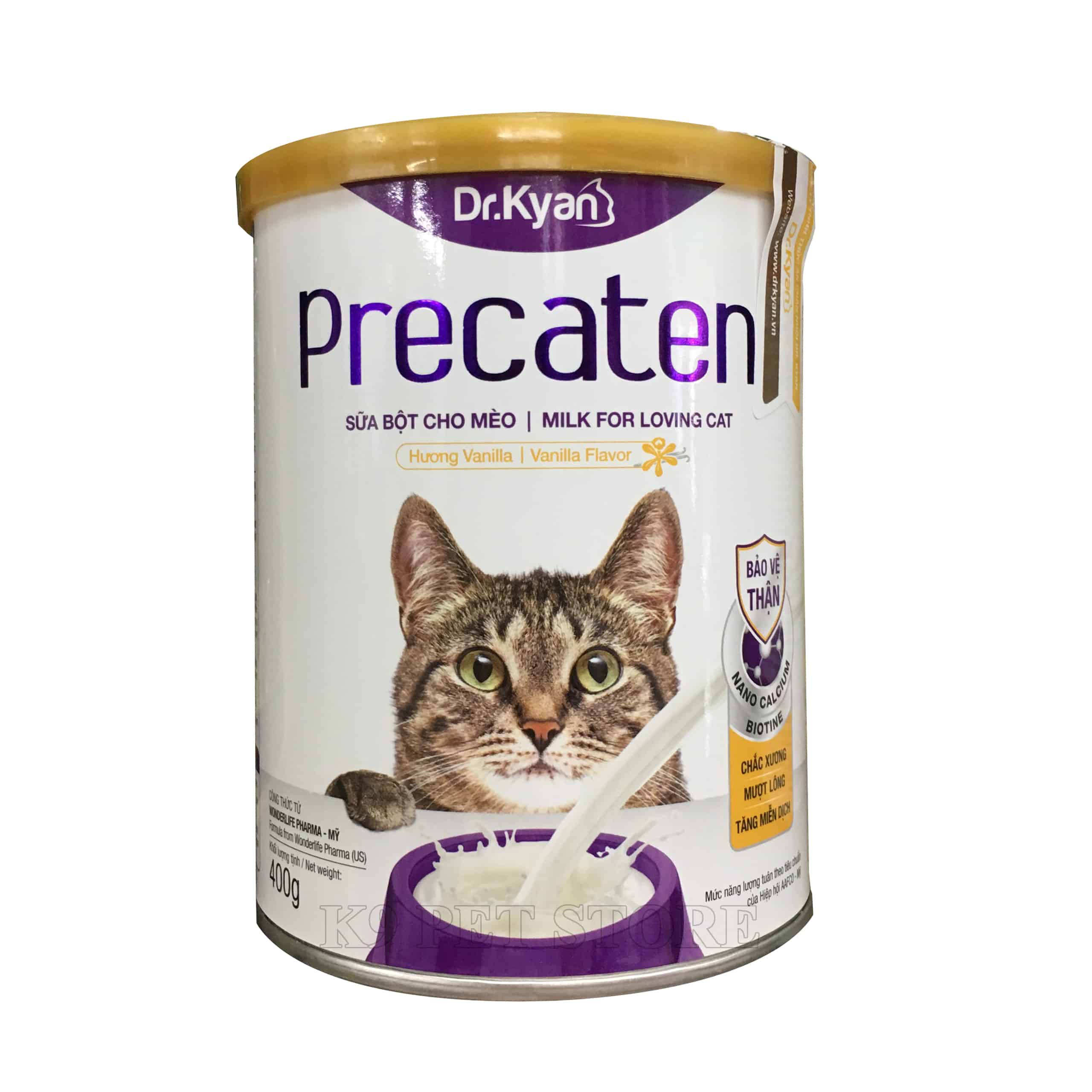 Sữa bột cho mèo Dr Kyan Precaten