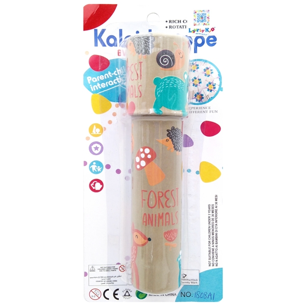 Kính vạn hoa ls14 1808a1 - mẫu 1 - nâu nhạt