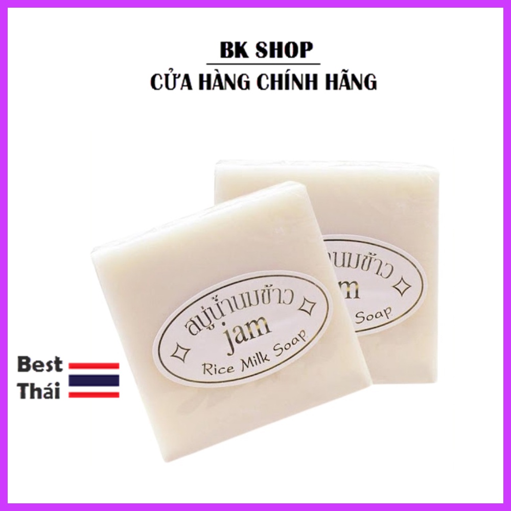 [Thái Lan] XÀ PHÒNG CÁM GẠO THÁI LAN JAM RICE MILK SOAP