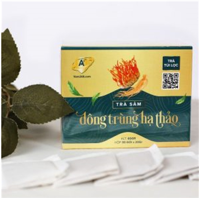 Combo 2 hộp trà đông trùng hạ thảo