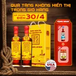 [Tặng Kiết Thành và Sốt muối chấm] Hộp 2 Chai - 60N - 500ml Nước Mắm Tĩn Cá Cơm Ruột Đỏ Độ Đạm 60N Chai Thuỷ Tinh 500ml Nước Mắm Truyền Thống Sạch