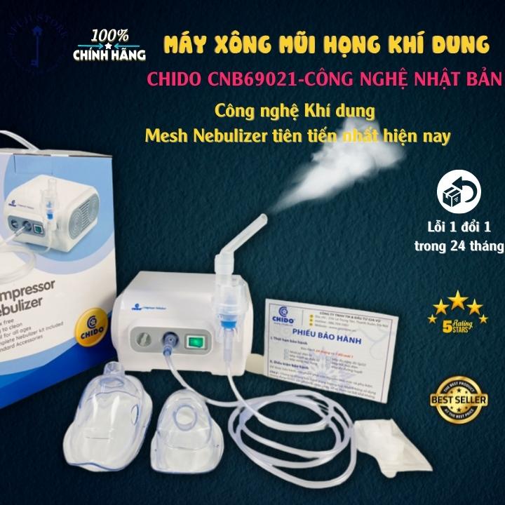 Máy Xông Mũi Họng Khí Dung Cầm Tay Chido CHÍNH HÃNG, Máy Xông Khí Dung Công Nghệ Nhật Bản , Máy Xông Mũi Họng Dành Cho Gia Đình , Giúp Vệ Sinh Mũi Họng ,Hỗ Trợ Điều Trị Các Bệnh Về Đường Hô Hấp: Viêm Mũi, Họng, Viêm Phế Quản,