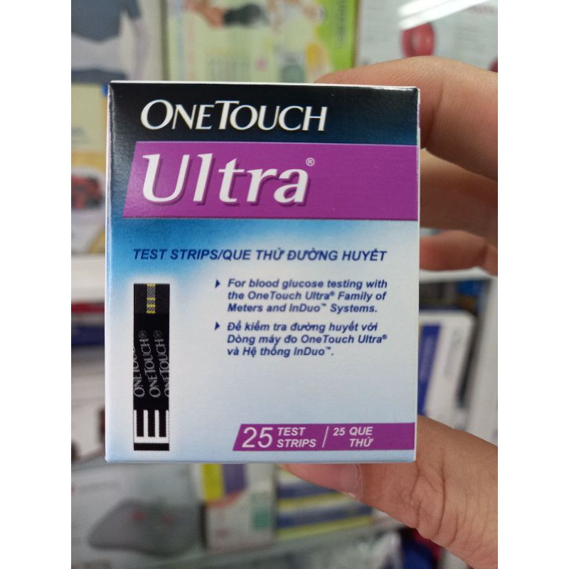 Que thử đường huyết one Touch Ultra 2