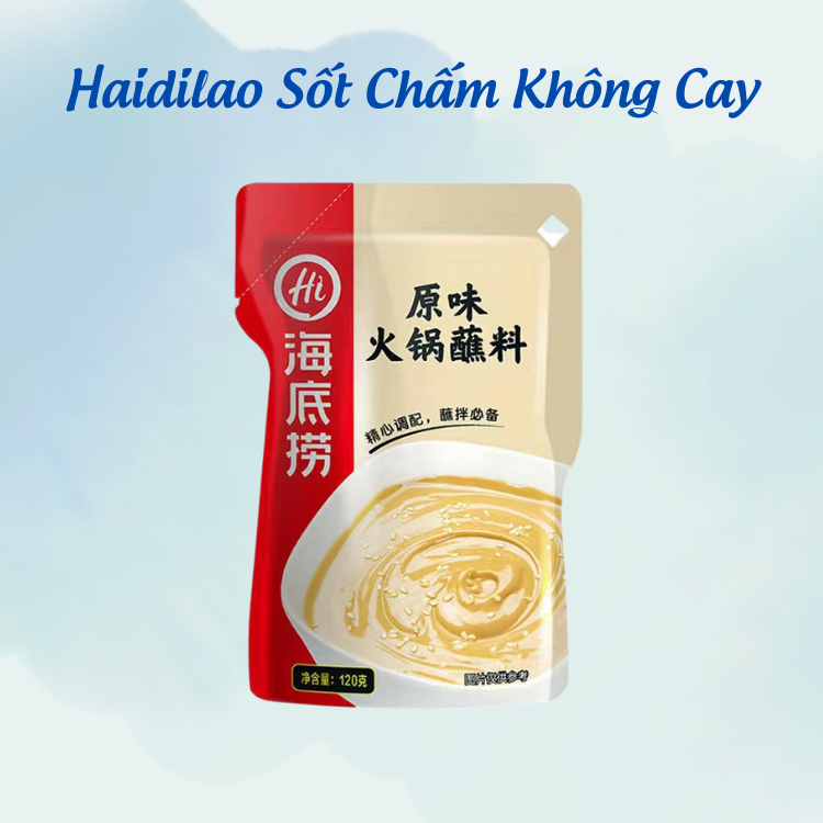 Sốt Chấm Lẩu Haidilao Không Cay