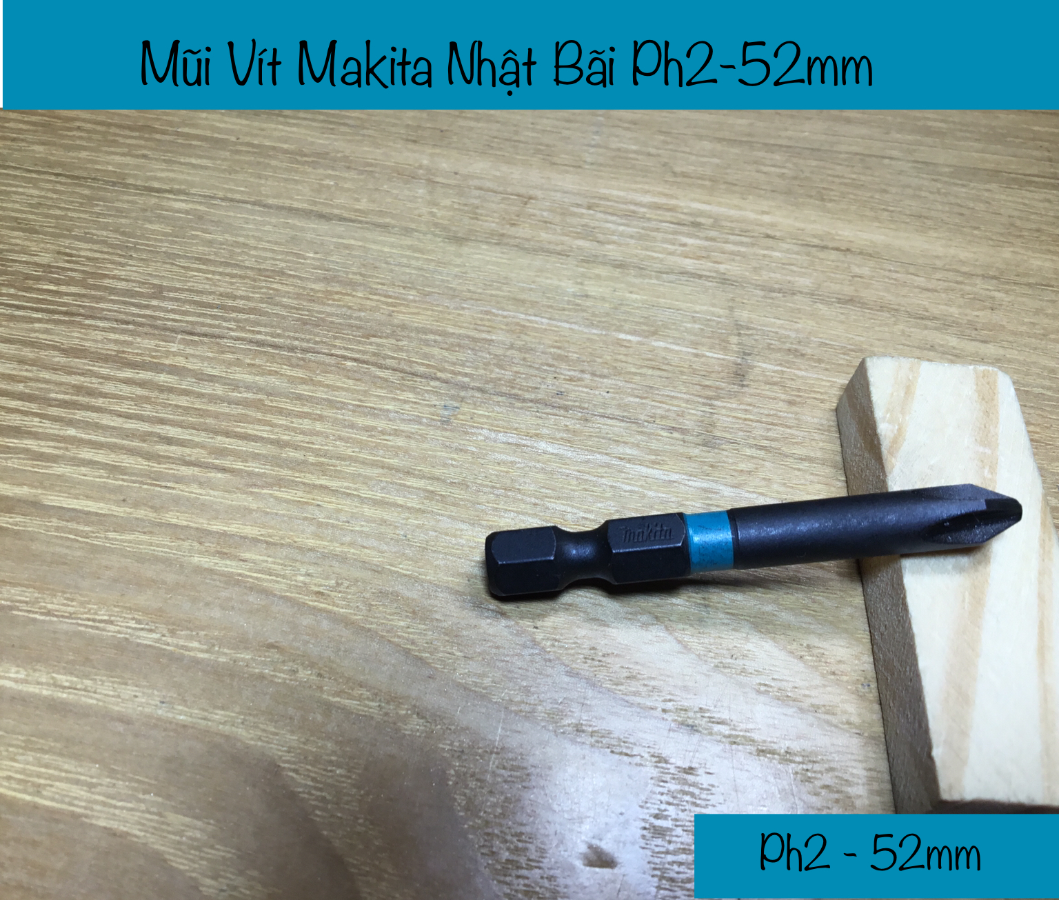 Mũi vít makita nhật bãi ph2-52mm