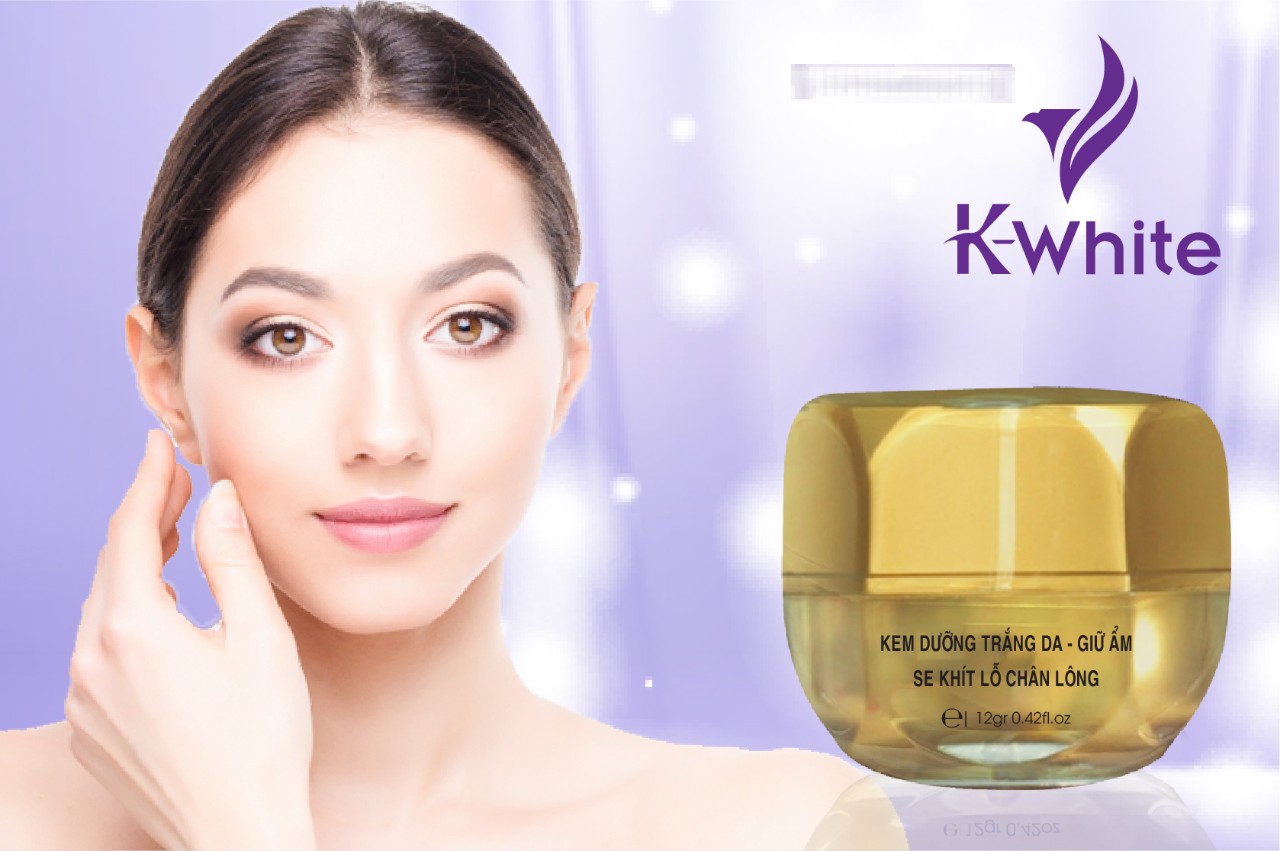 Kem Dưỡng Trắng Da Giữ Ẩm Se Khít Lỗ Chân Lông- K-White - 12G