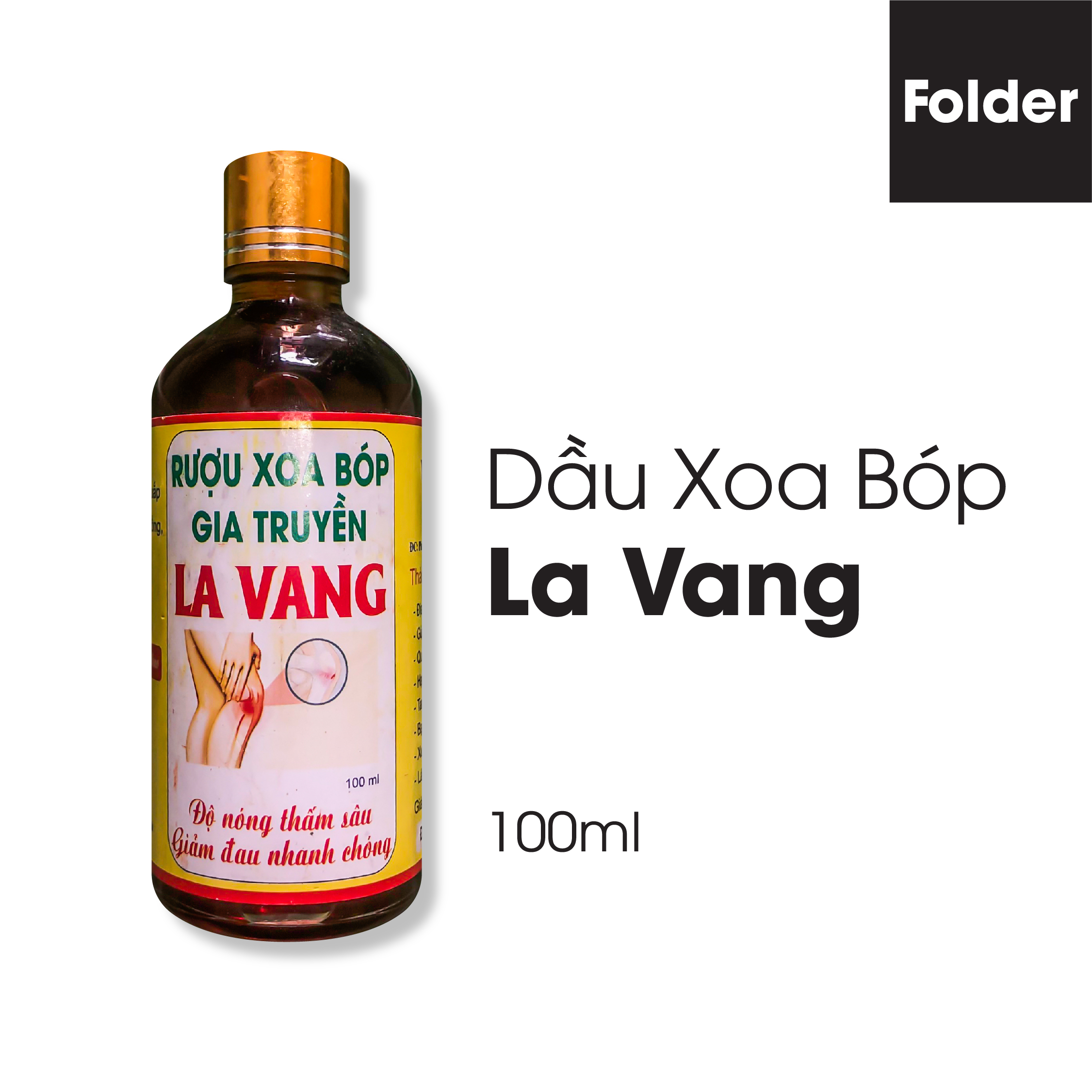 Dầu xoa bóp la vang 100ml
