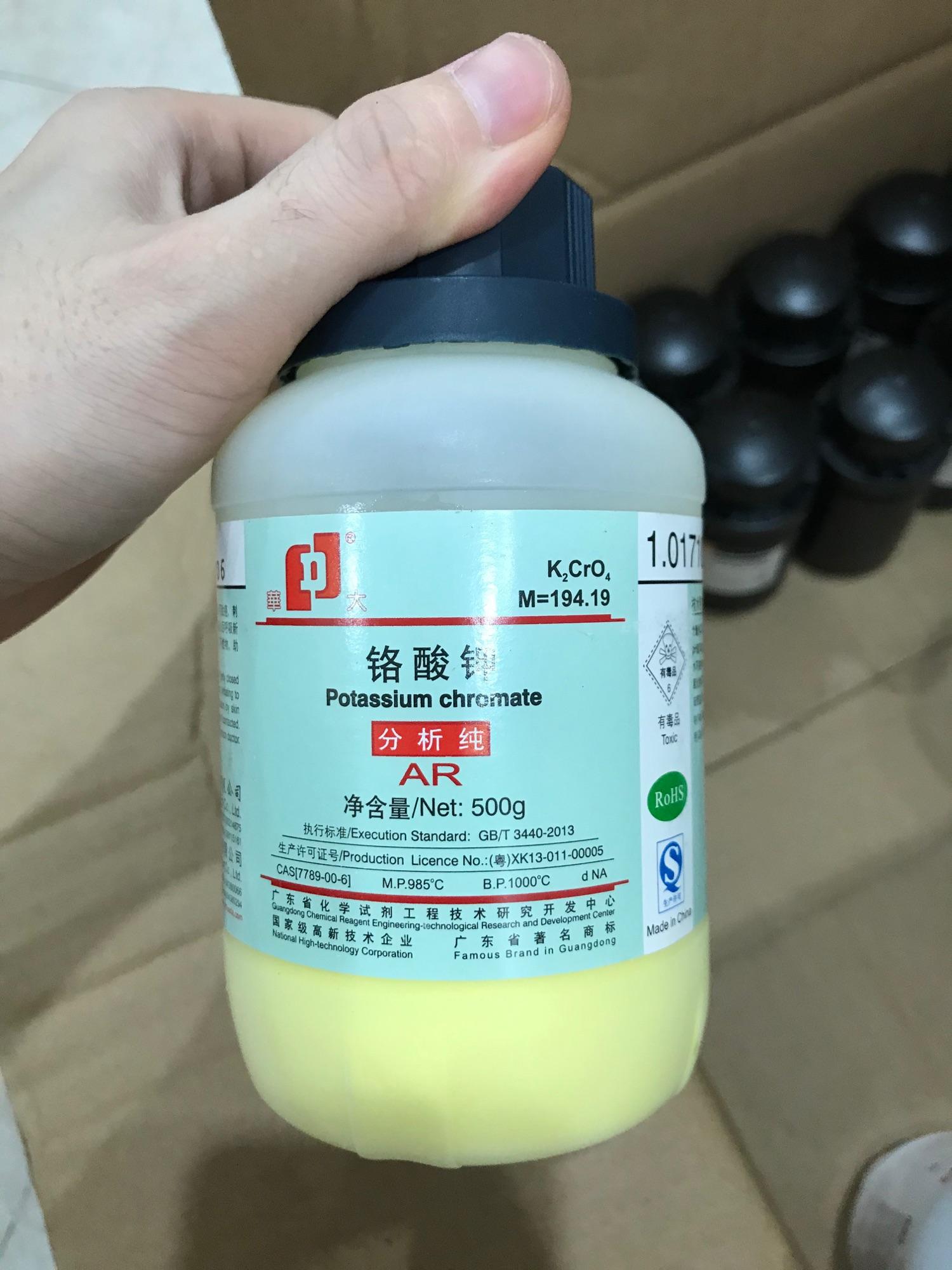 K2cro4 xilong lọ 500g kali cromat potassium chromate cas 7789-00-6