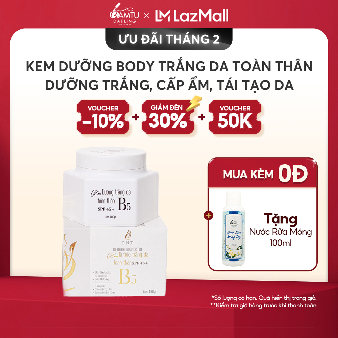 Kem Body trắng da chống nắng P.N.T dưỡng trắng da body toàn thân