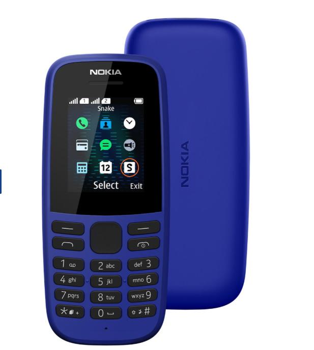 Điện thoại di động NOKIA 105 2 SIM (2019) - Hàng Chính Hãng