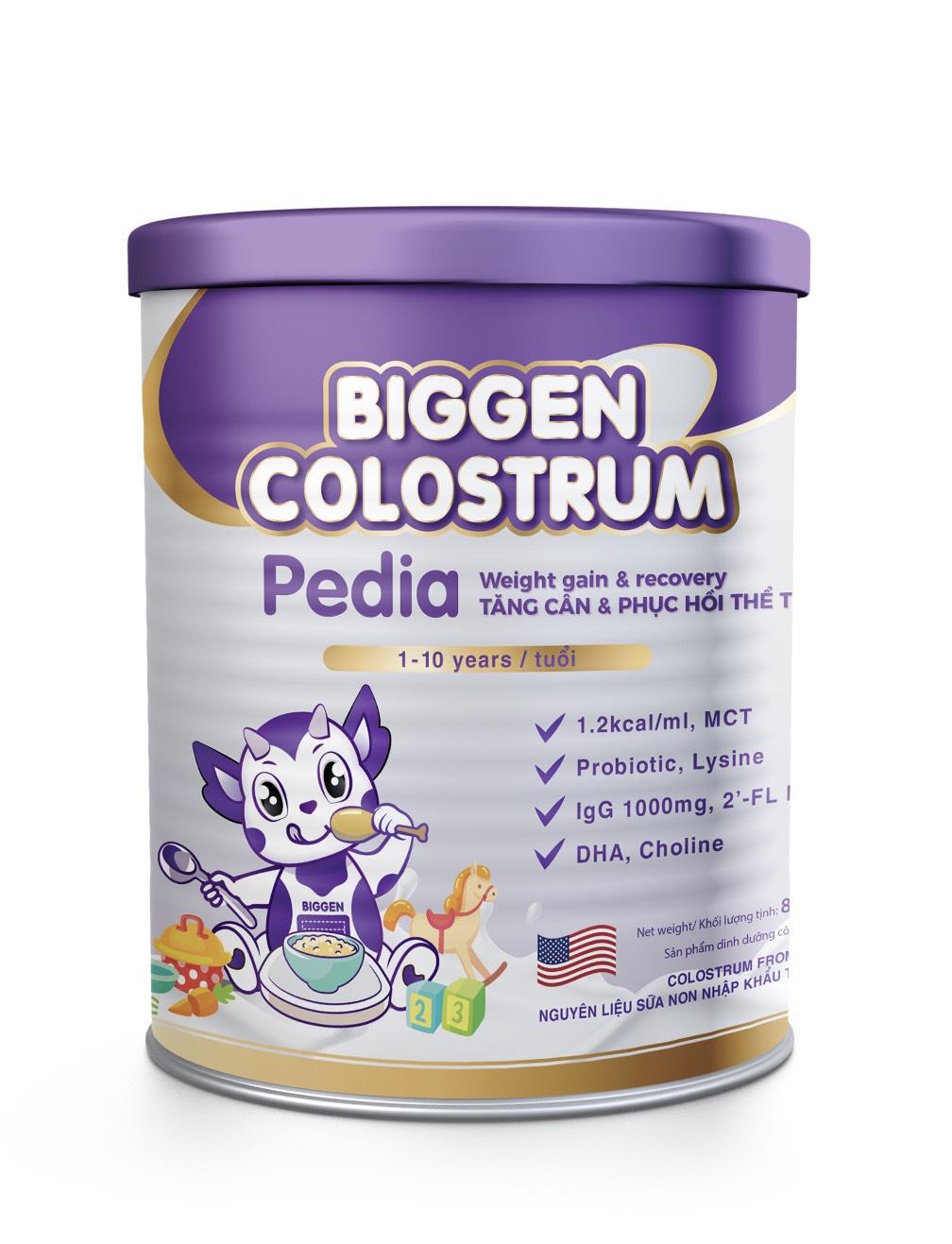 Sữa Biggen Colostrum Pedia 800g