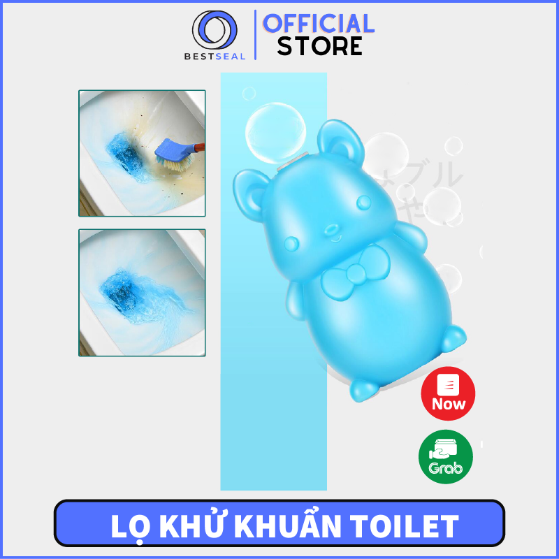 Lọ Thả Bồn Cầu Heo Xanh Khử Mùi Hôi Diệt Vi Khuẩn Gấp 40 Lần Viên Thả Thông Thường