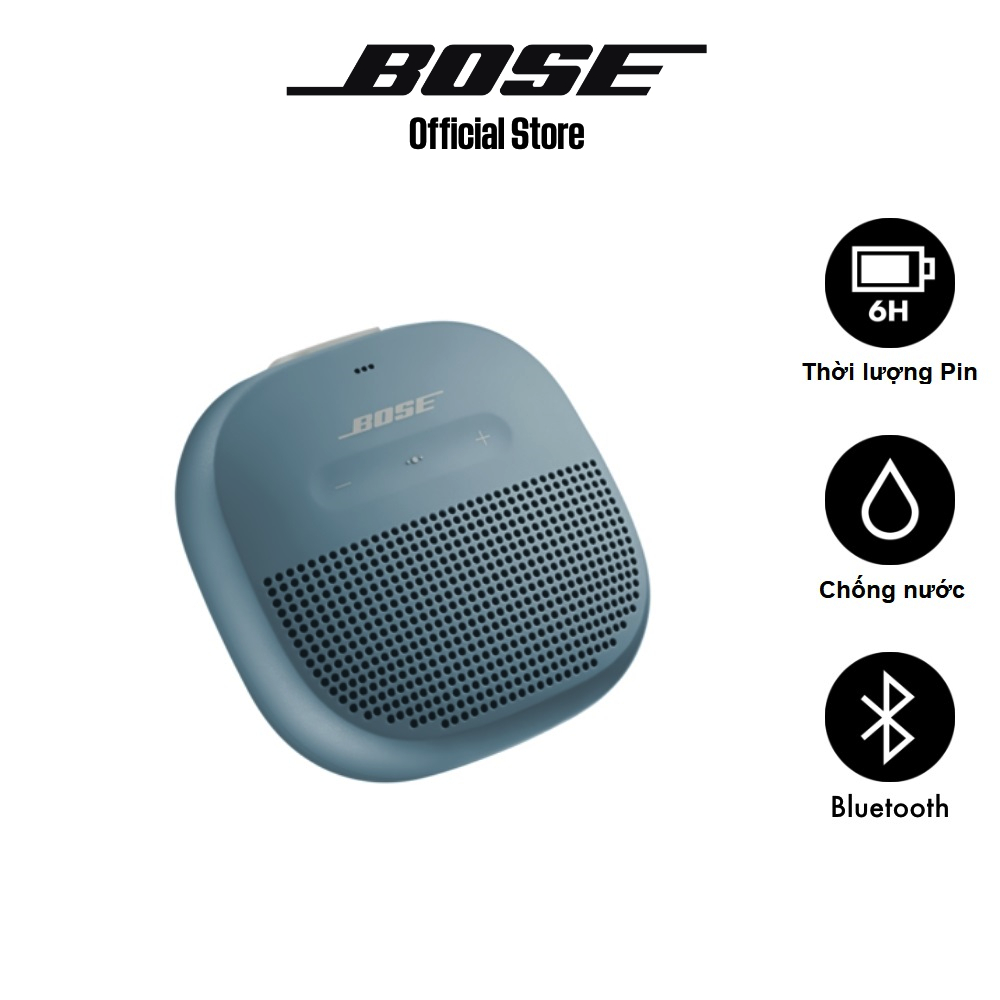 SoundLink Micro Bluetooth speaker [CHÍNH HÃNG] Loa Bluetooth Bose SoundLink Micro Bluetooth | Kết Nối Bluetooth | Nhận Cuộc Gọi Trực Tiếp | Vỏ Silicon | Kháng Nước IPX7 | PIN 6h