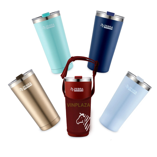 Ly giữ nhiệt zebra Thailan Polar 580ml Tặng kèm túi vải xách có quai tiện lợi - 112701