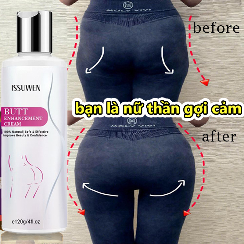 Kem nâng mông kem bôi tăng vòng 3,kem Tăng Kích Thước,thuốc nở mông nữ kem thâm mông Hip Lift Up Cream săn chắc đường cong gợi cảm Cải thiện tình trạng chảy xệ mông phẳng Mông chảy xệ