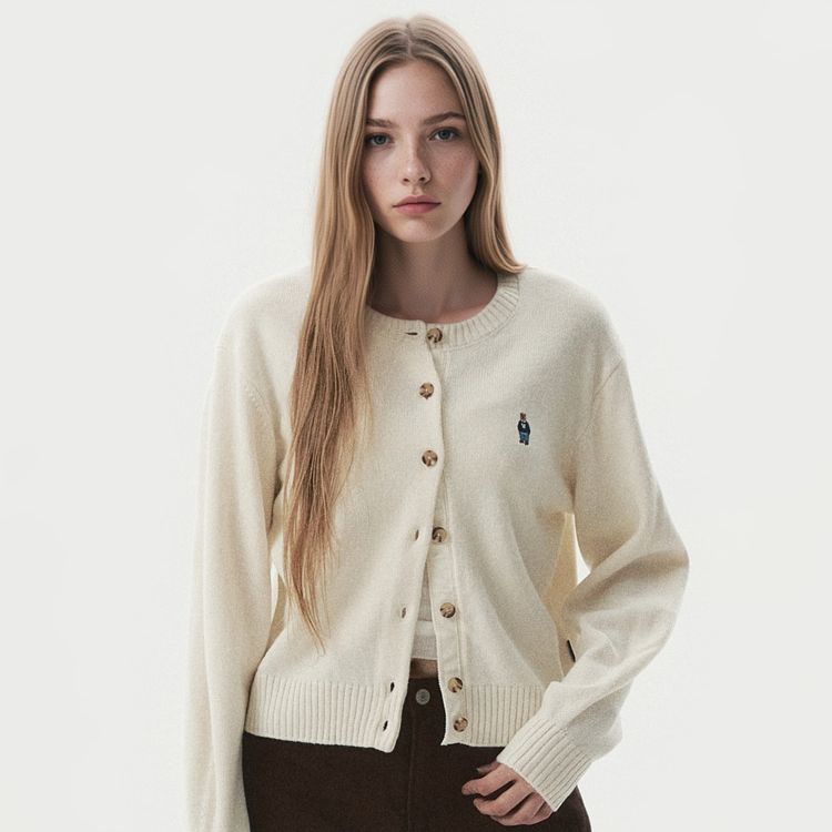 Whoau Steve R-Neck Cardigan Whckgb923B