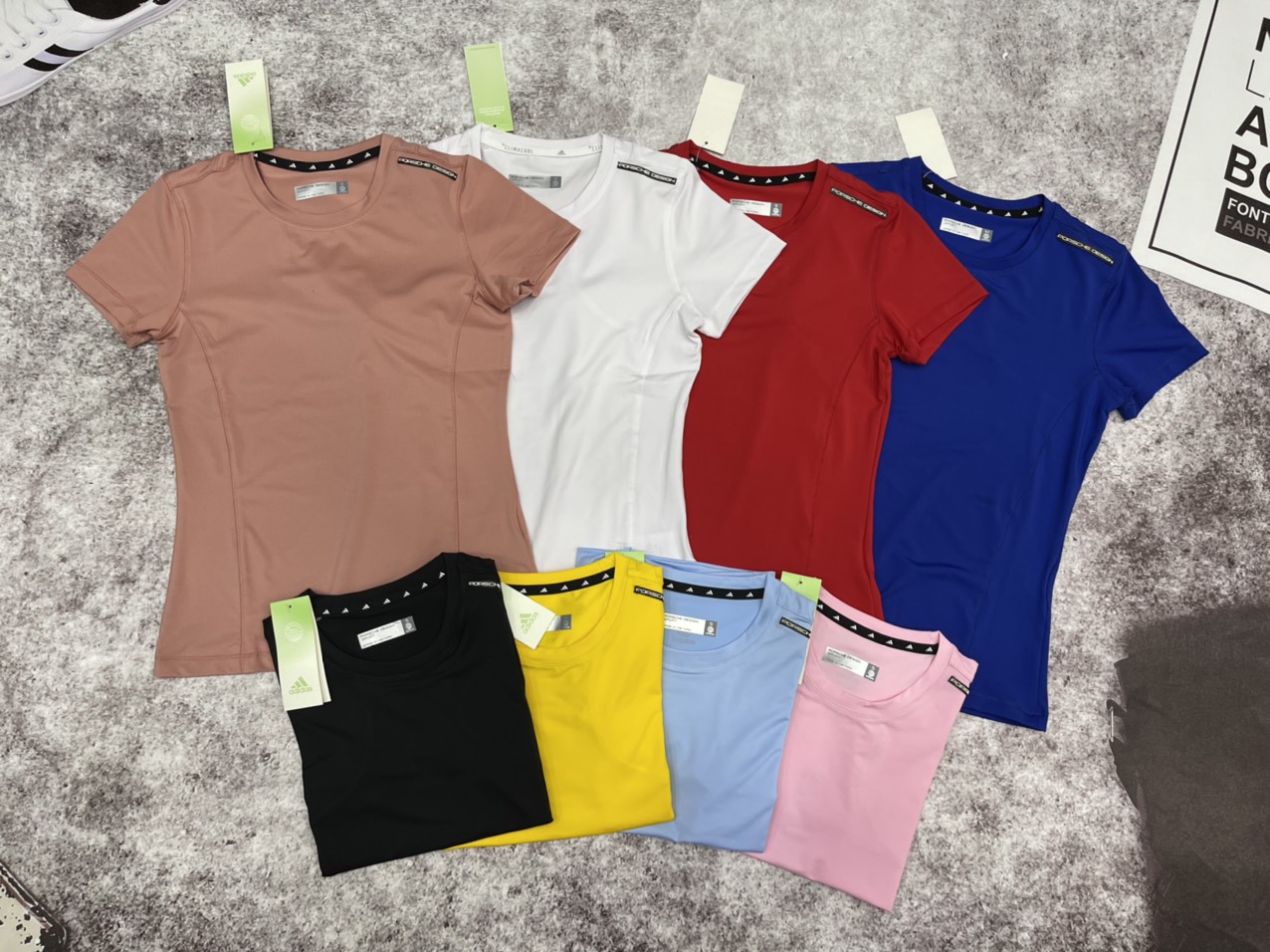 [HCM]Áo Thun Thể Thao Nữ Tập Gym yoga Thun Lạnh 4 Chiều siêu mát