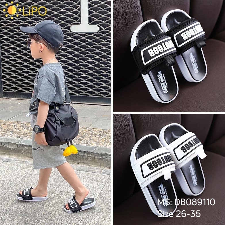 Dép cho bé trai bé gái siêu nhẹ, dép lê cho bé size 2 - 7 tuổi db089