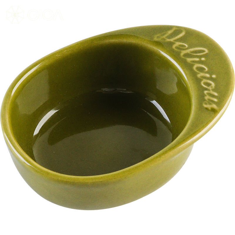Giga essential đĩa nhúng gốm sứ phong cách bắc âu / gia dụng đĩa nhúng sáng tạo / đĩa nhúng lẩu / đĩa đồ nướng / đĩa gốm sứ