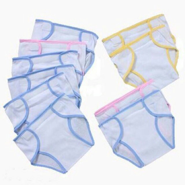 Set 5 tã vải dán trơn mintuu sơ sinh
