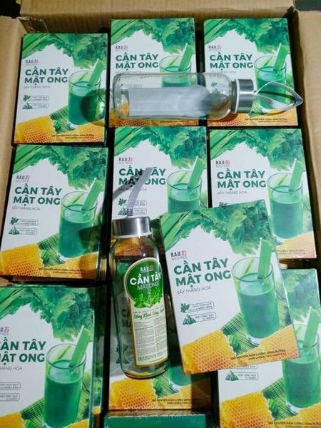 cần tây mật ong(mua 3h tặng 1 bình thủy tinh)