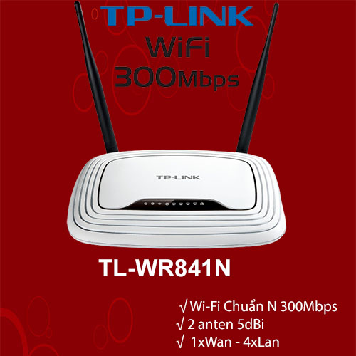 Bộ phát wifi router wifi tp-link tl-wr841n 300mbps và tl-wr740n chính hãng,sóng mạnh,đã qua sử dụng