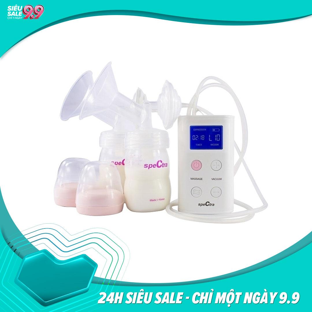 Máy hút sữa điện đôi Spectra 9S Made in Korea