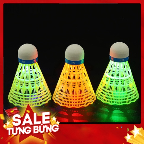 Đồ chơi thể thao, quả cầu đánh cầu lông, Quả Cầu Lông Có Đèn LED Phát Sáng Chất Lượng Cao