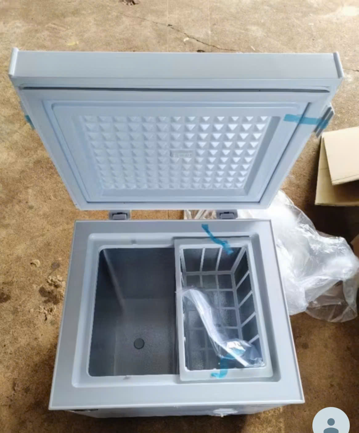 (BH Chính hãng 3 năm)Tủ Đông CHIGO nội địa 60L KT 42x45x55cm - tủ lạnh Trữ sữa, TP siêu tiết kiệm điện