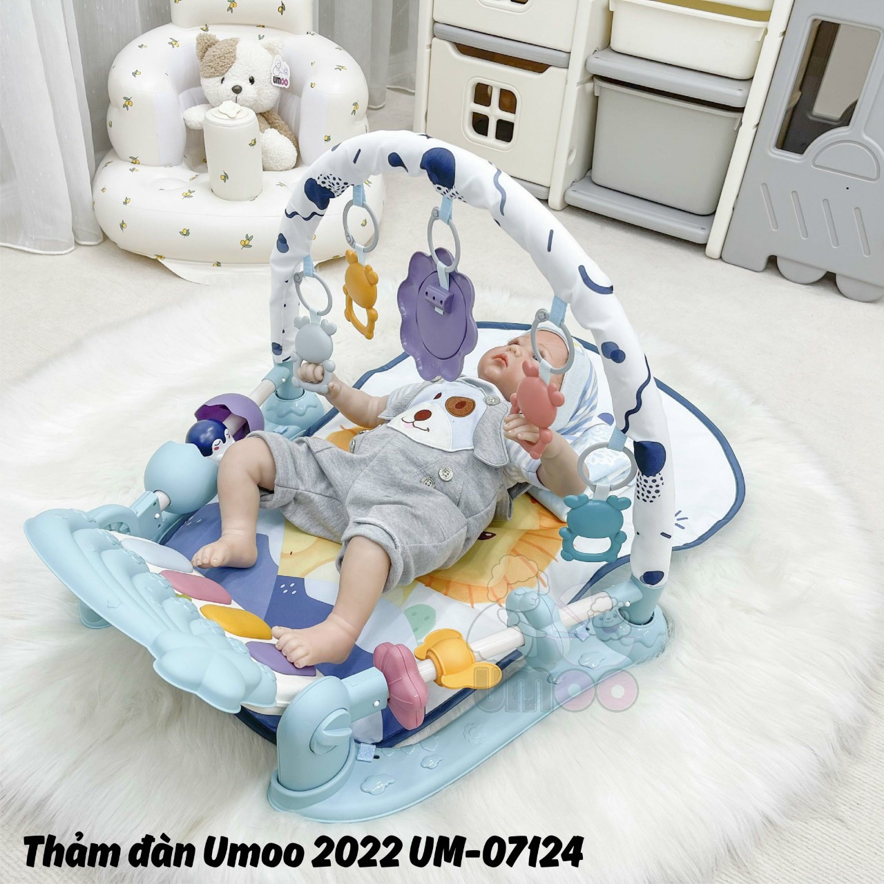 Thảm nhạc nằm chơi cho bé Umoo 2022