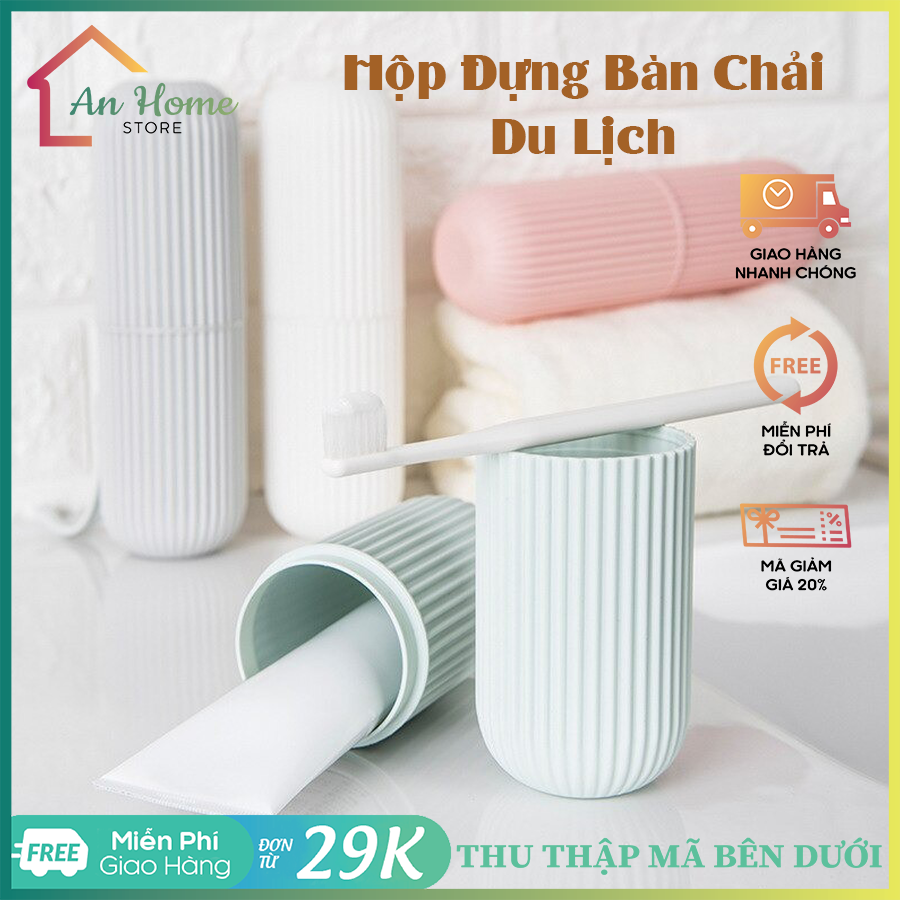 Hộp đựng bàn chải kem đánh răng du lịch anhome, hộp đựng bàn chải du lịch tiện lợi