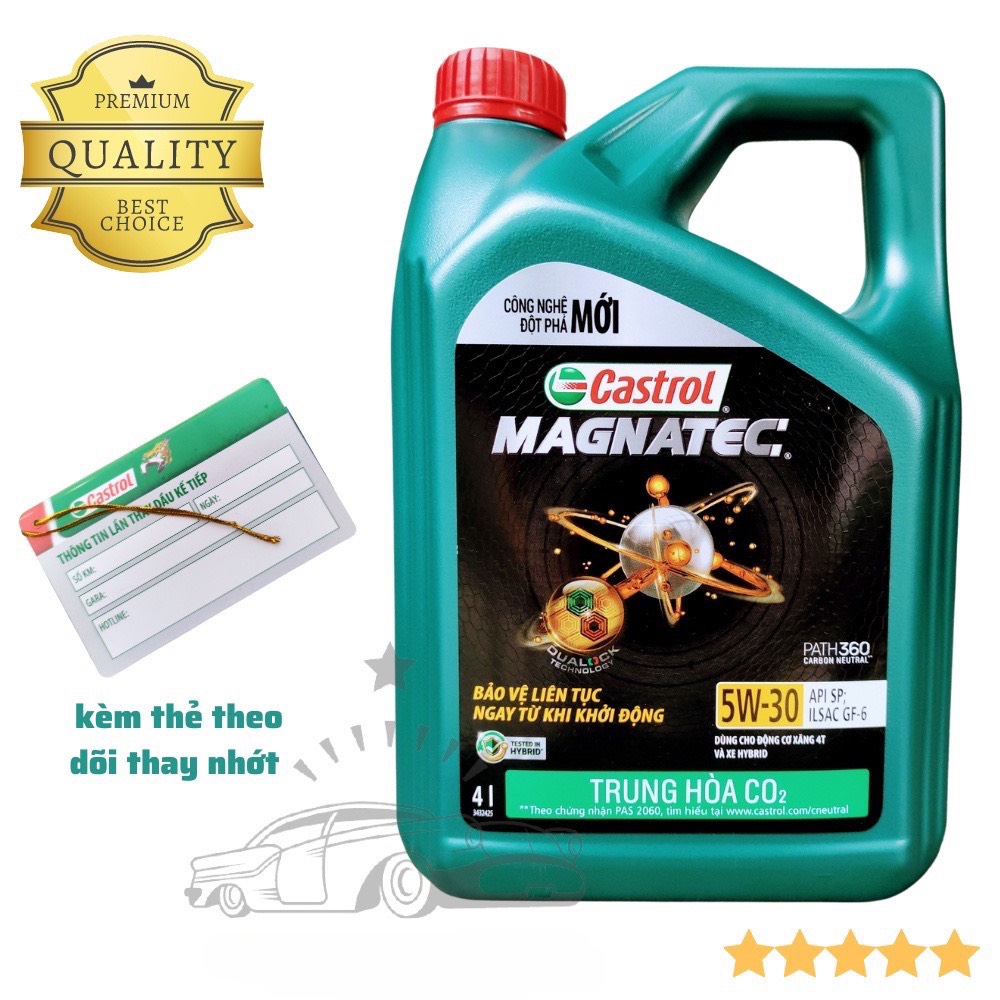 Hàng chính hãng Dầu nhớt động cơ Castrol MAGNATEC 5W-30 MAGNATEC 10W-40