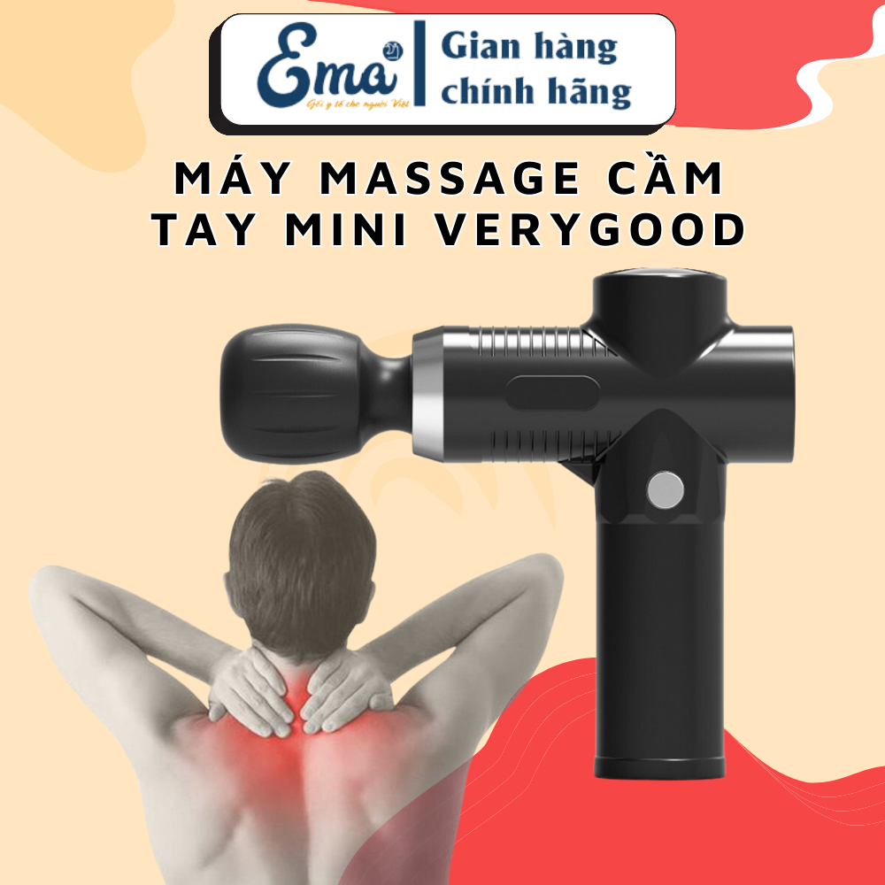Máy massage cầm tay mini VeryGood massage 3 chế độ rung giảm đau nhức mỏi toàn thân