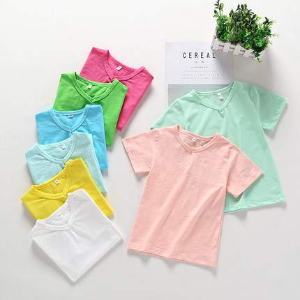 Áo thun thái trẻ em chất liệu 100% cotton mịn mát | size từ 5-28kg |