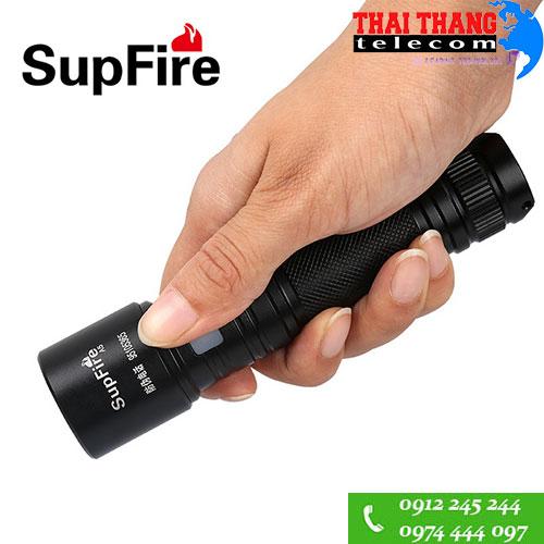 Đèn pin sạc qua USB Supfire A5 chống nước
