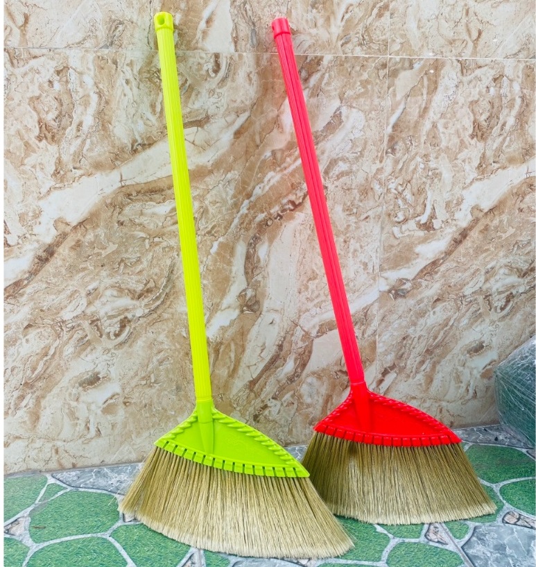 Chổi cước quét nhà chổi chít nhựa cán nhựa siêu bền