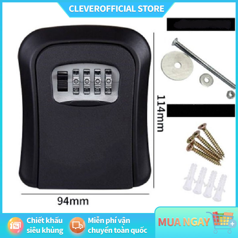 ⚡Miễn Phí Vận Chuyển⚡ Hộp khóa lockbox treo tường cho homestay