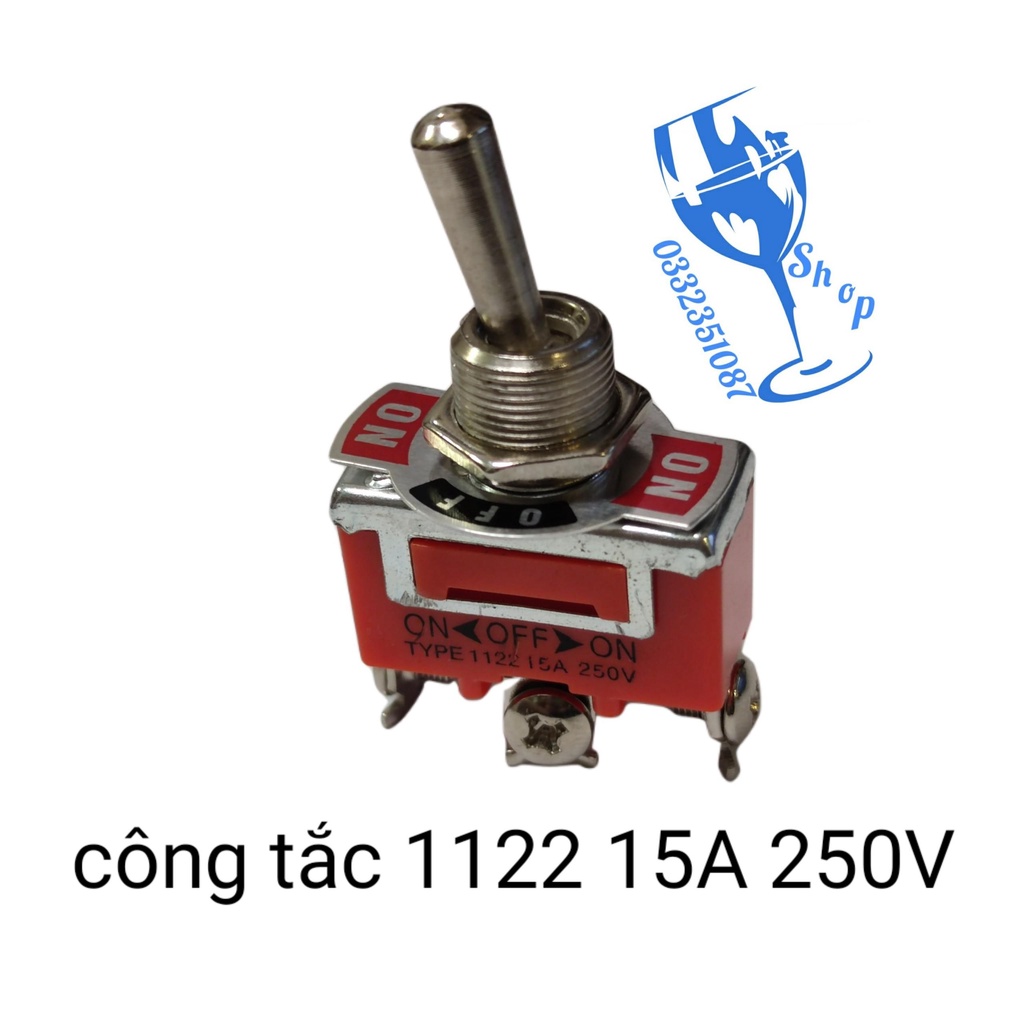 Công tắc gạt 1122. công tắc gạt 3 chân 3 ngả ON OFF ON