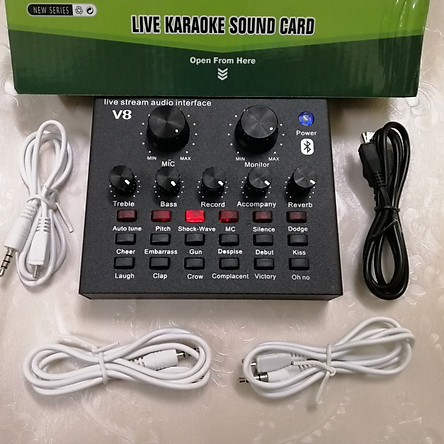 Sound card V8 có Bluetooth cực hay