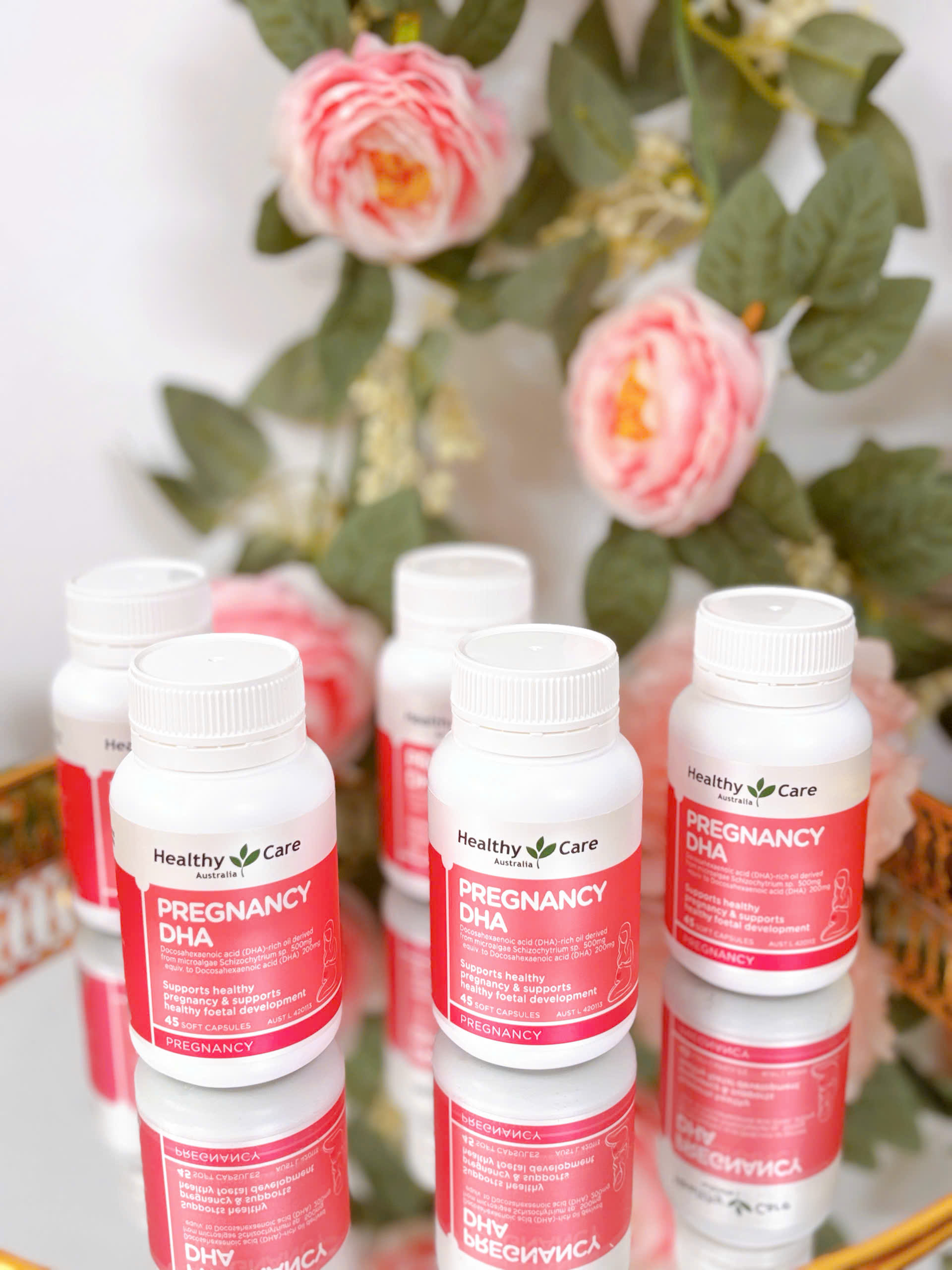 [Date 12/2O26] Pregnancy DHA Healthy Care của Úc cho mẹ bầu - Ngày chỉ 1 viên
