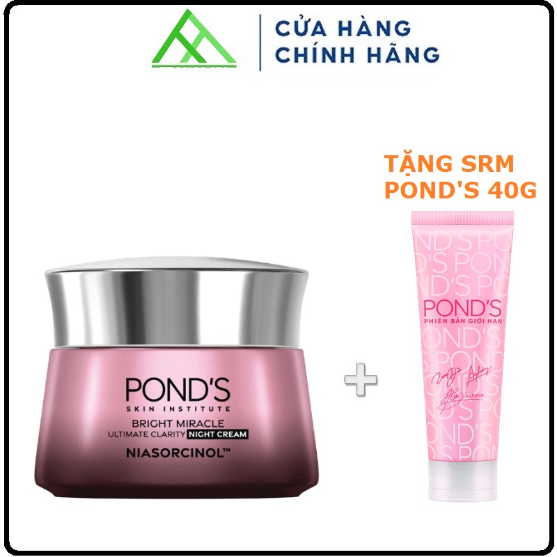 Kem Dưỡng Sáng Da Pond's Bright Miracle 45g - Ban Đêm