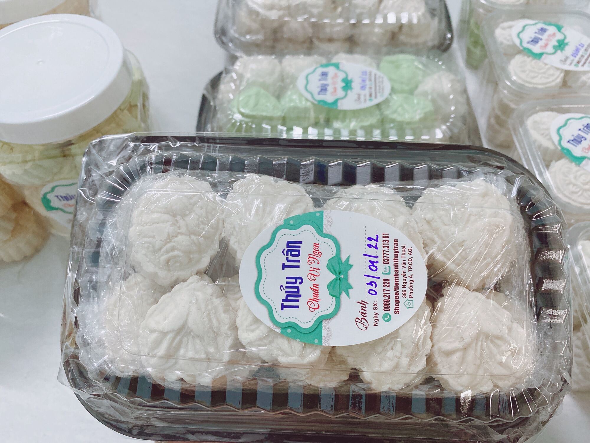 Bánh phục linh nguyên chất cốt dừa - Loại mềm