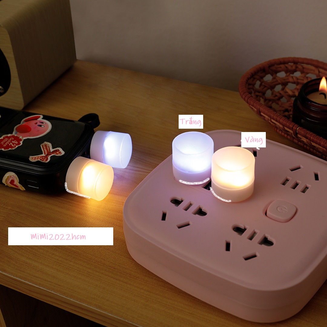 Đèn ngủ mini cắm cổng usb siêu tiện dụng